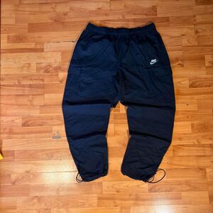 Nike Men's Black and Navy Joggers-tracksuits